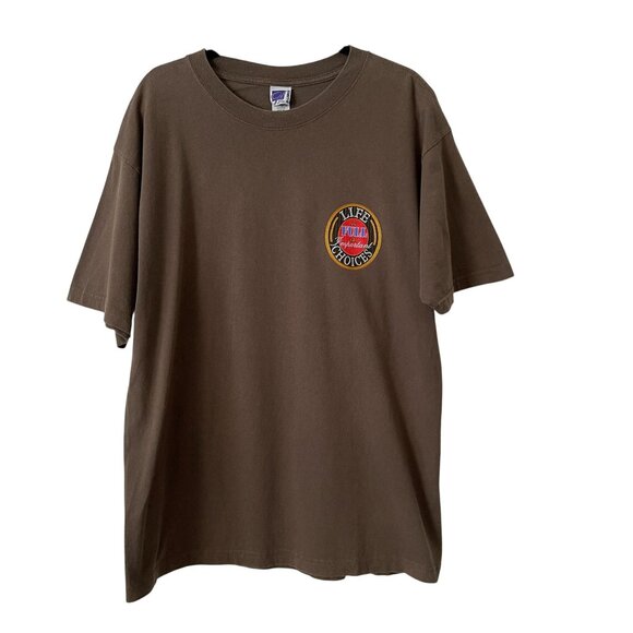 Vintage Life Is Full Of Important Choices Cigars Graphic T-Shirt Brown Size XL - Picture 7 of 9